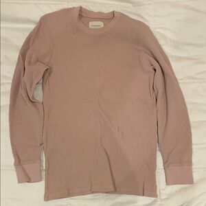 Province of Canada Pink Long Sleeve Waffle